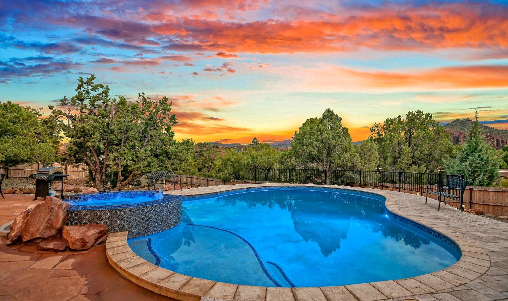 Sedona'S Paradise Found, Saltwater Pool And Hot Tub, Private Oasis! Dış mekan fotoğraf