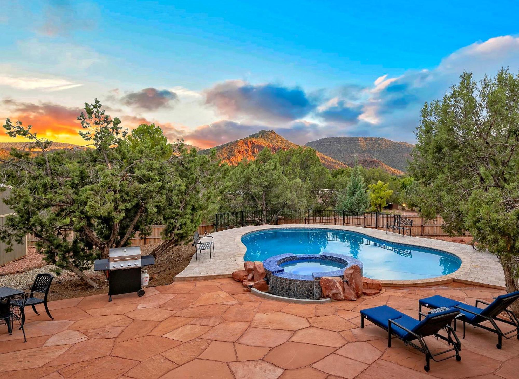 Sedona'S Paradise Found, Saltwater Pool And Hot Tub, Private Oasis! Dış mekan fotoğraf