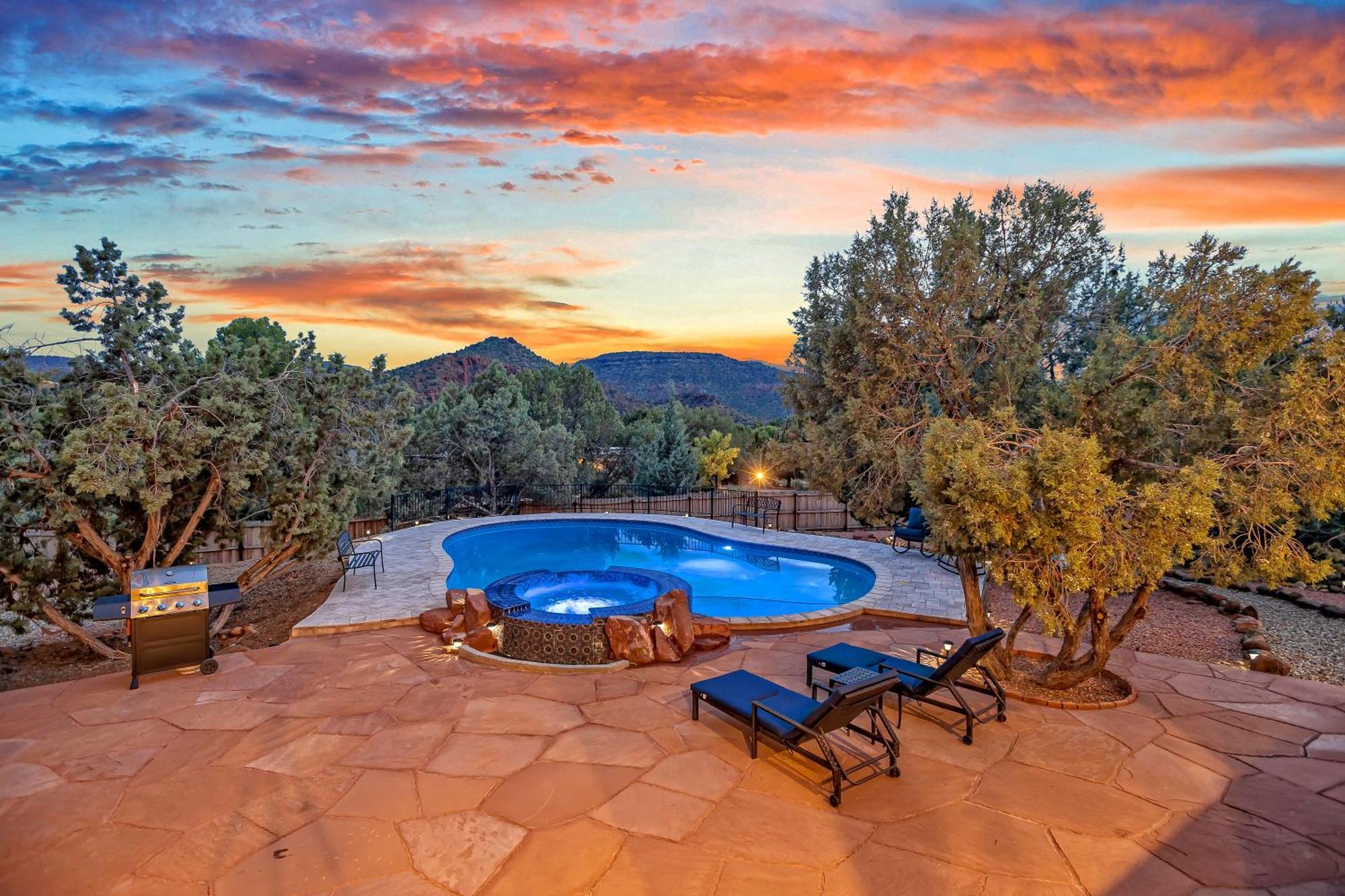 Sedona'S Paradise Found, Saltwater Pool And Hot Tub, Private Oasis! Dış mekan fotoğraf